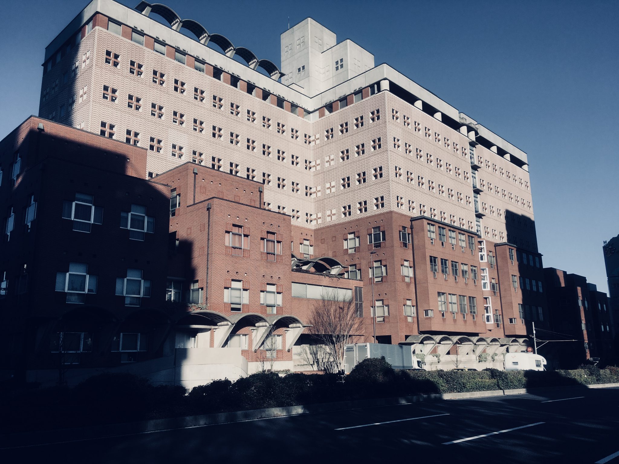 明治学院大学の建物 Diary Taku Sakaushi